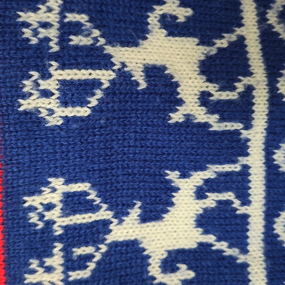 Blue and Red Christmas Sweater - Picture 8 of 13